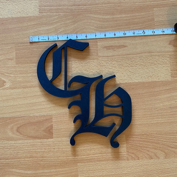 RARE X-Large 11” Black CH Decor - Picture 7 of 8